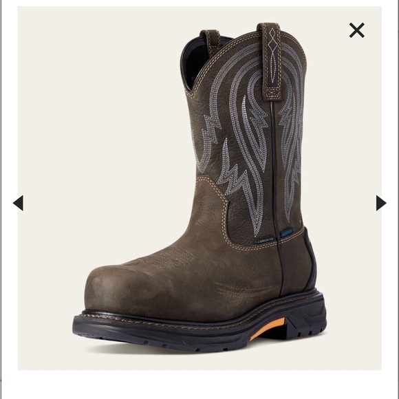 Ariat Other - Ariat men’s work hog XT tumbleweed H2O carbon toe work boot 15 D iron coffee